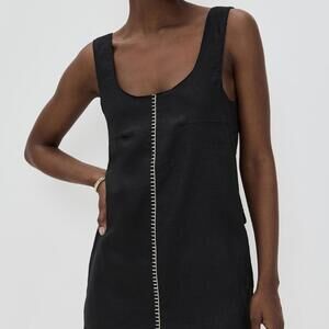 Little Lies Embroidery Stitch Short Dress XS NWT